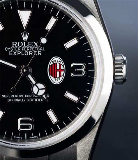 rolex ac milan